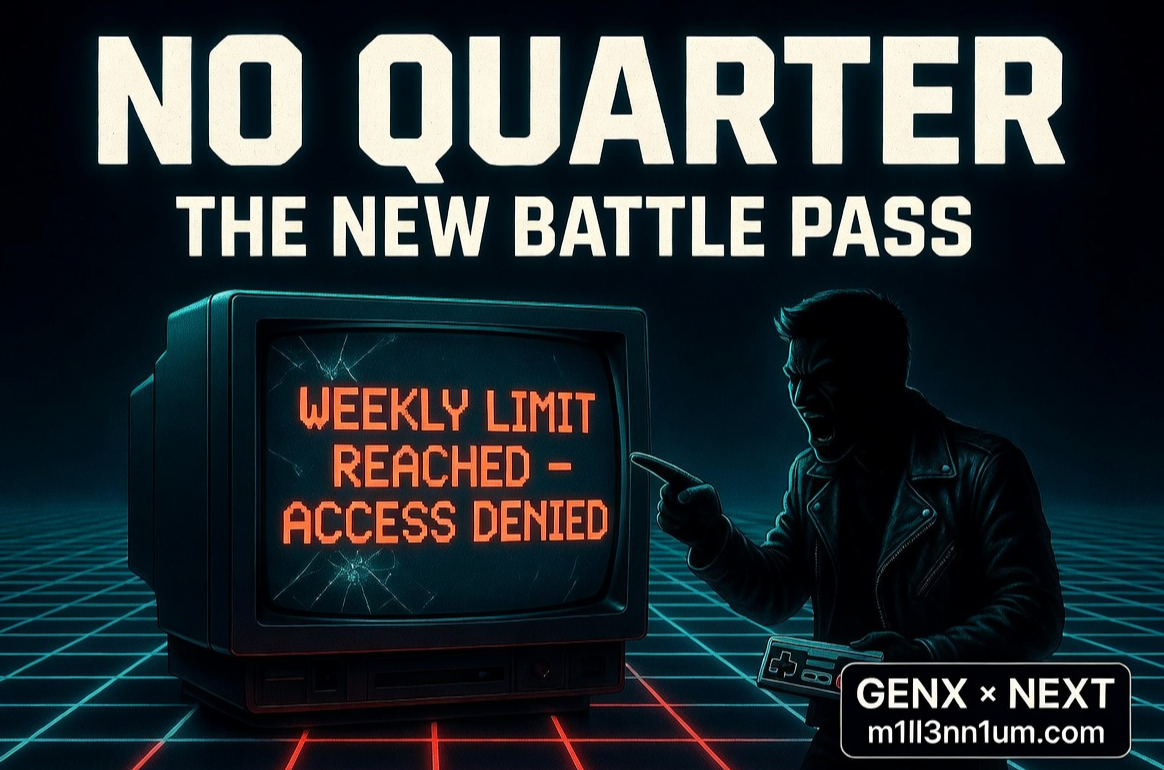 No Quarter — The New Battle Pass: Weekly Limit Reached, Access Denied